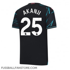 Manchester City Manuel Akanji #25 Replik 3rd trikot 2023-24 Kurzarm